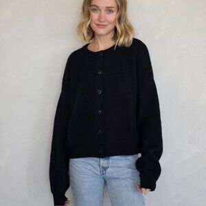 Things Between Alyssa Cardigan (Size M, Navy) Excellent condition